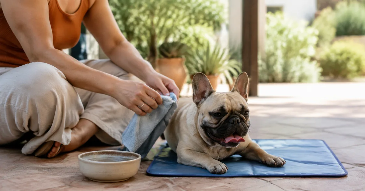 Prevención del golpe de calor en Frenchies